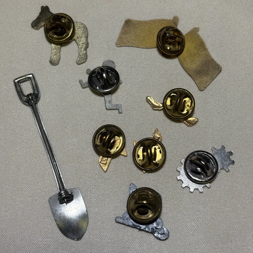Vintage Brooch and Pin Lot Bundle of 10